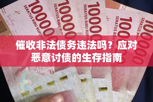 武汉催收非法债务违法吗？应对恶意讨债的生存指南