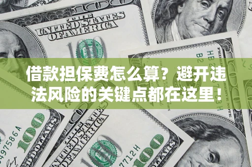 武汉借款担保费怎么算？避开违法风险的关键点都在这里！
