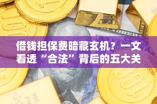 武汉借钱担保费暗藏玄机？一文看透“合法”背后的五大关键陷阱
