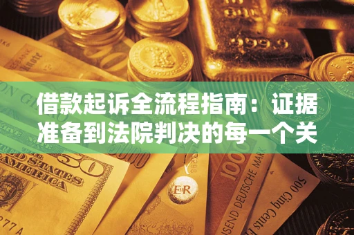 武汉借款起诉全流程指南：证据准备到法院判决的每一个关键步骤