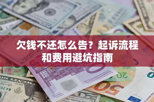 武汉欠钱不还怎么告?起诉流程和费用避坑指南 武汉欠钱不还怎么告?起诉流程和费用避坑指南