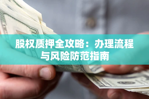武汉股权质押全攻略：办理流程与风险防范指南